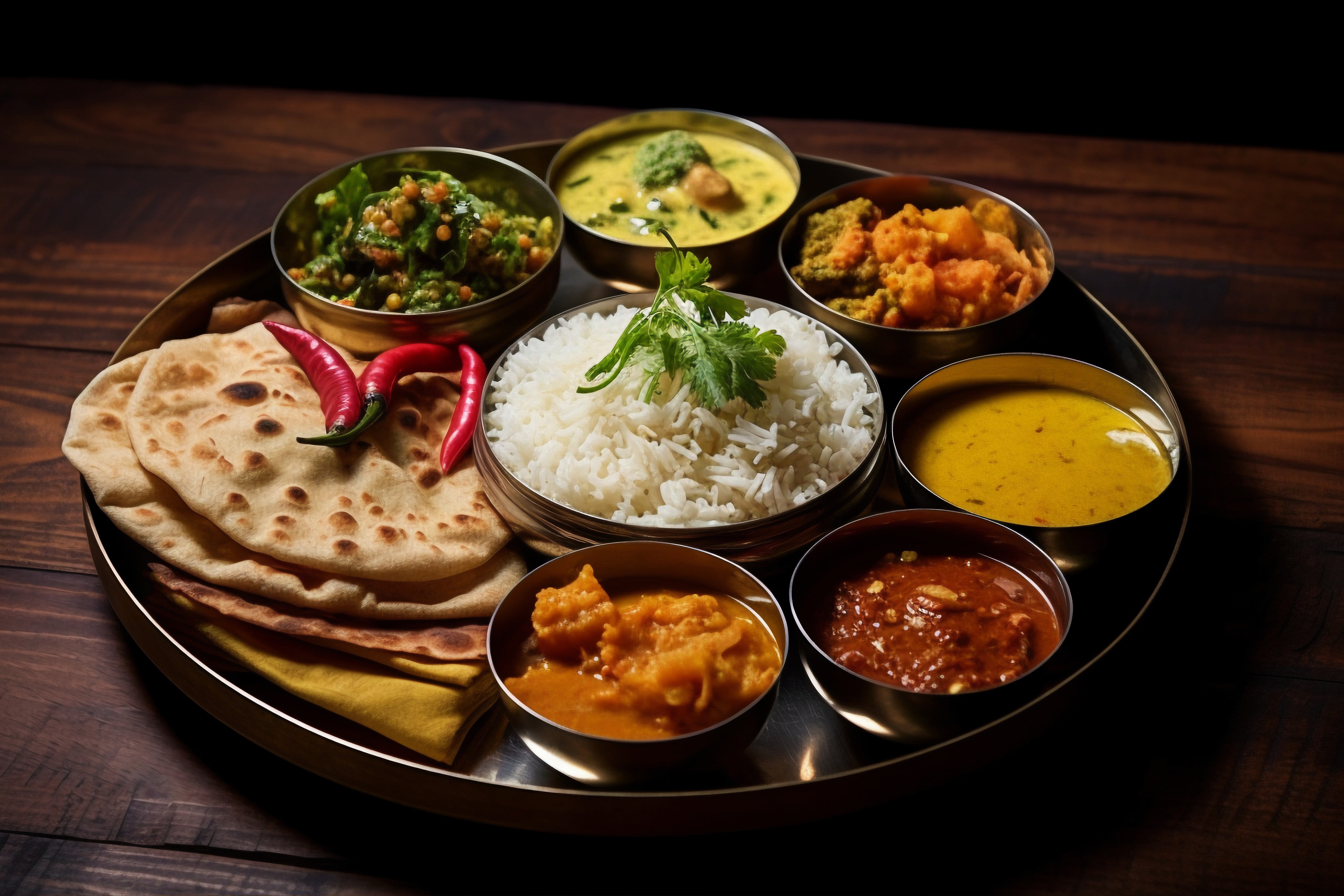 Chicken Thali